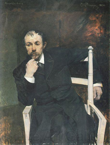 Eilif Peterssen Portrett av Arne Garborg